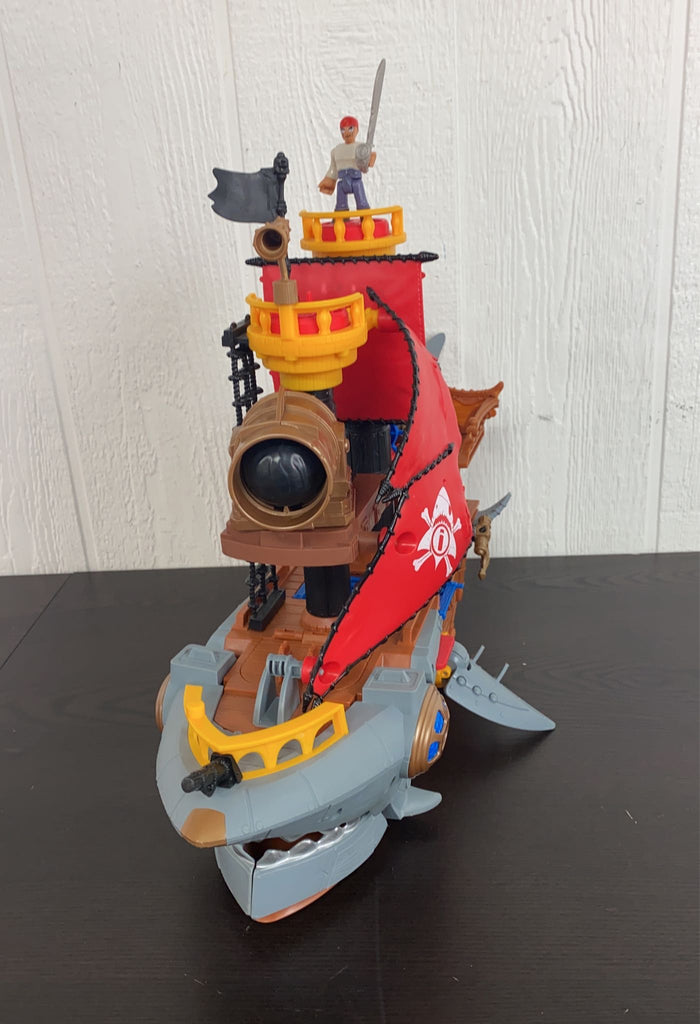 Fisher Price Imaginext Shark Bite Pirate Ship