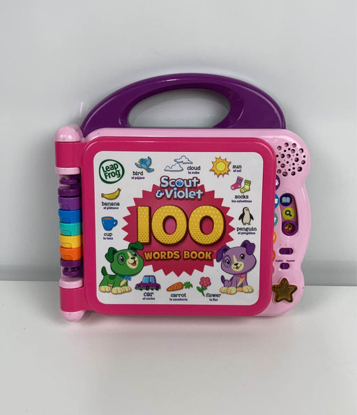 used VTech Violet & Scout 100 Words Book