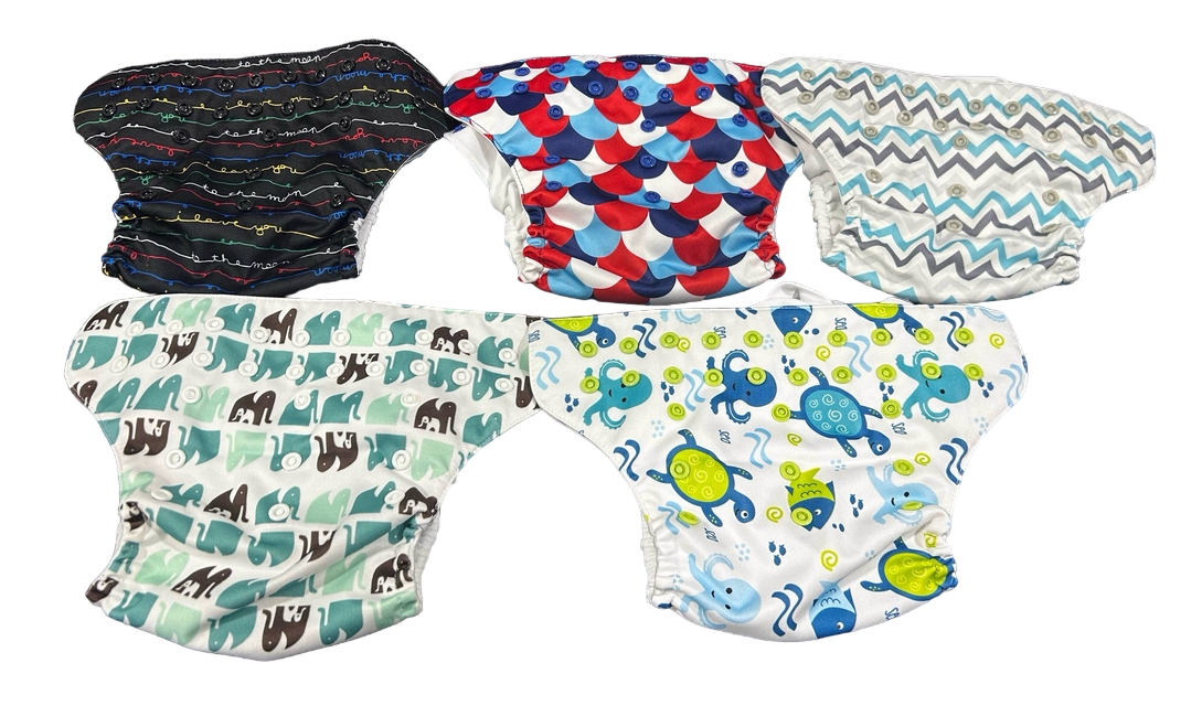 Shop Mama Koala 5 Pack Cloth Diapers With Inserts at GoodBuy Gear
