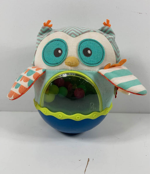 used B. toys Roly-Poly Toy Owl Be Back