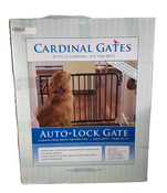 used Cardinal Gates Auto-Lock Safety Gate, Black