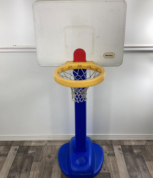 secondhand Little Tikes Adjust 'n Jam Pro Basketball Set