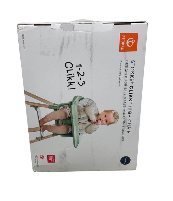 Shop Stokke Clikk High Chair, Fjord Blue at GoodBuy Gear