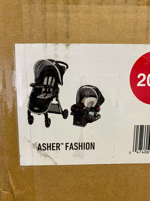 Graco fastaction fold click hotsell connect travel system asher