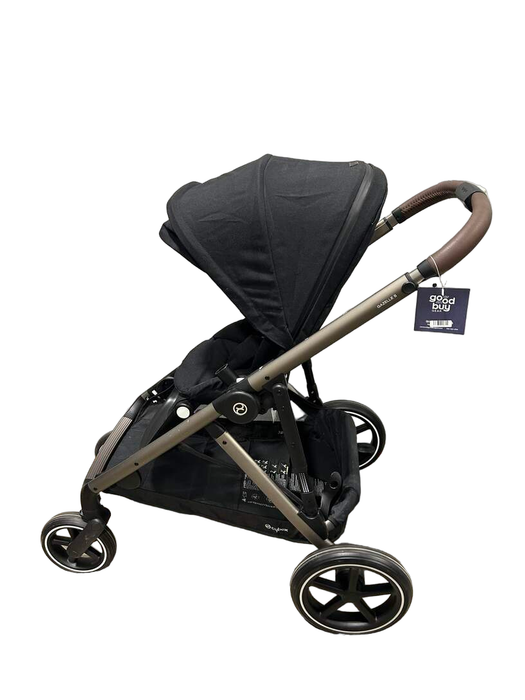 secondhand Cybex Gazelle S Modular Stroller, 2020, Black Frame, Deep Black