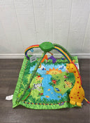 used Fisher Price Rainforest Melodies and Lights Deluxe Gym