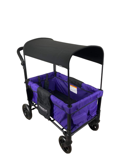 used Wonderfold W1 Original Stroller Wagon, 2021, Cobalt Violet