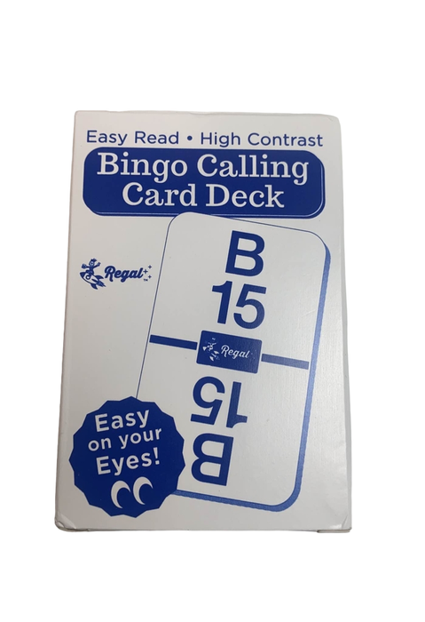 secondhand Regal Games Fingertip Shutter Slide Bingo Cards