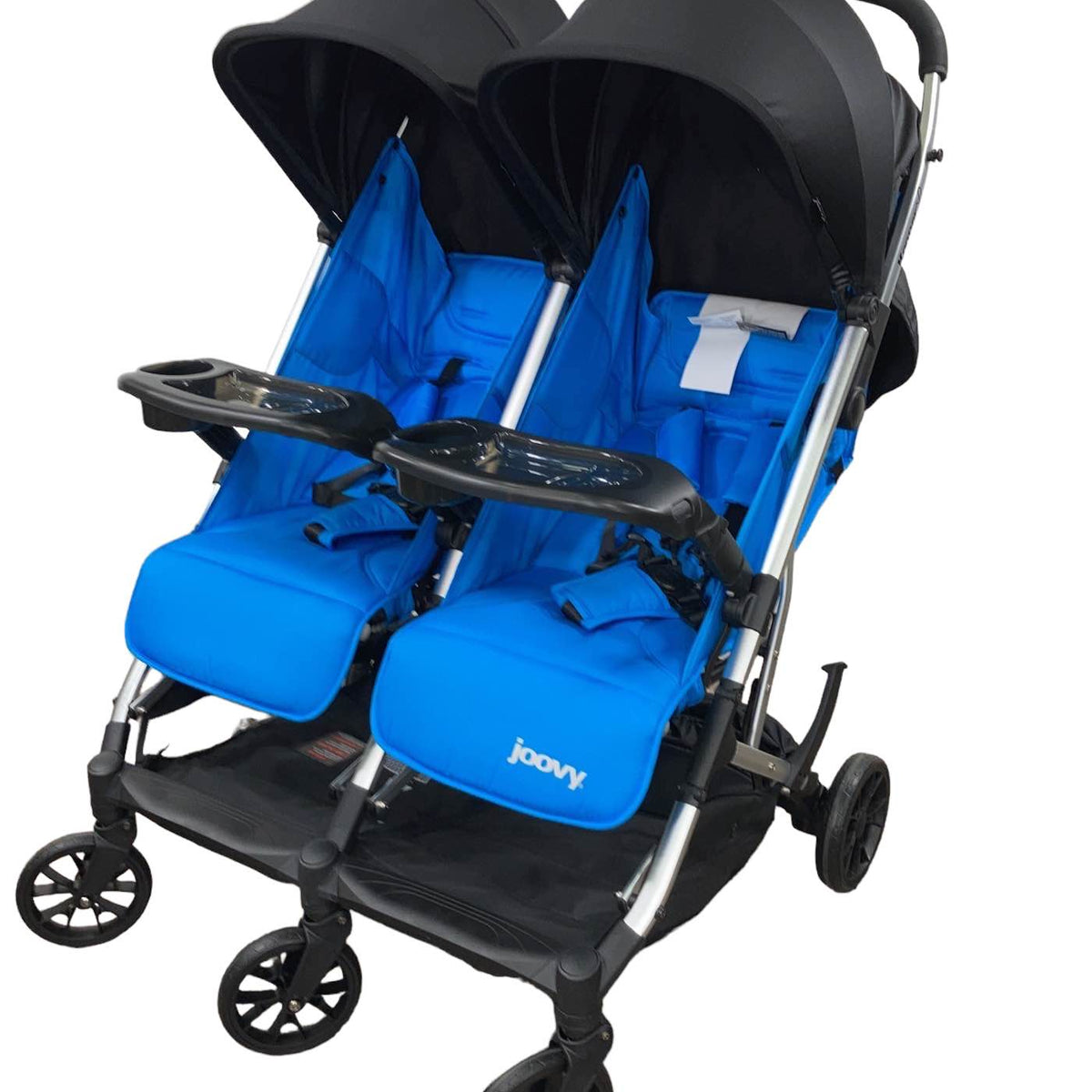 Joovy Kooper X2 Double Stroller, 2021, Glacier Blue
