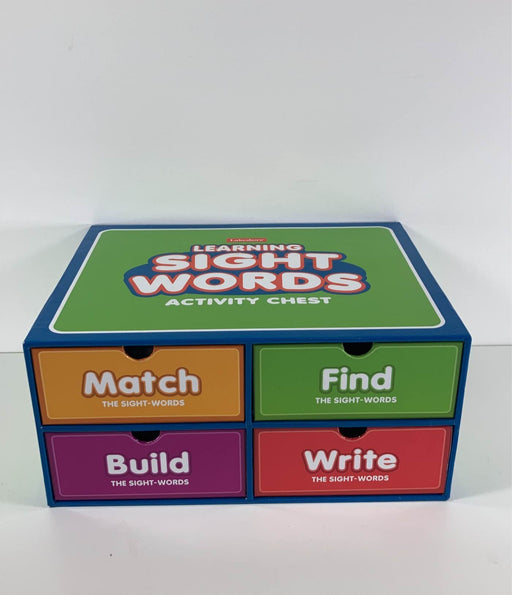 used Lakeshore Learning Sight-words Activity Chest