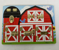 used Melissa & Doug Latches Board