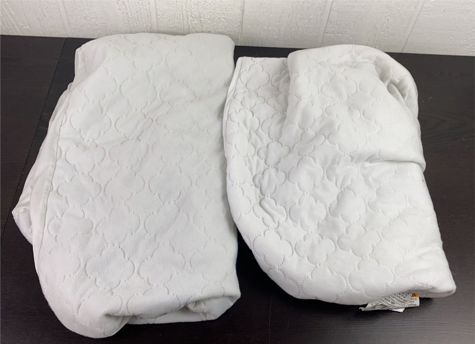 used BUNDLE Waterproof Crib Mattress Protector, Sealy