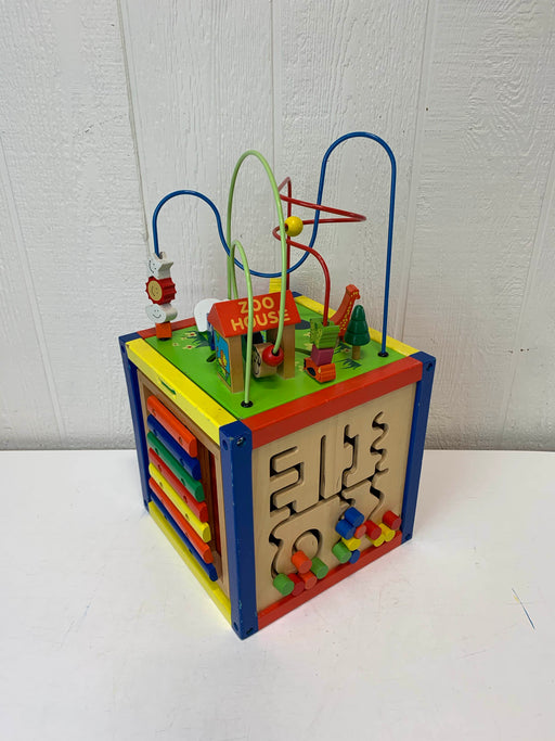 used Imaginarium Wooden Activity Cube