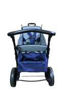 used Wonderfold X2 Push + Pull Double Stroller Wagon, Navy, 2019