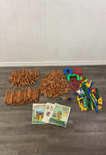 used BUNDLE Lincoln Logs