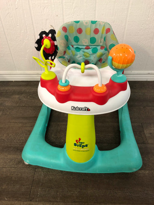 secondhand Kolcraft Tiny Steps 2-in-1 Activity Walker