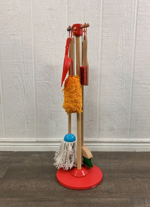 used Melissa & Doug Let's Play House! Dust, Sweep & Mop
