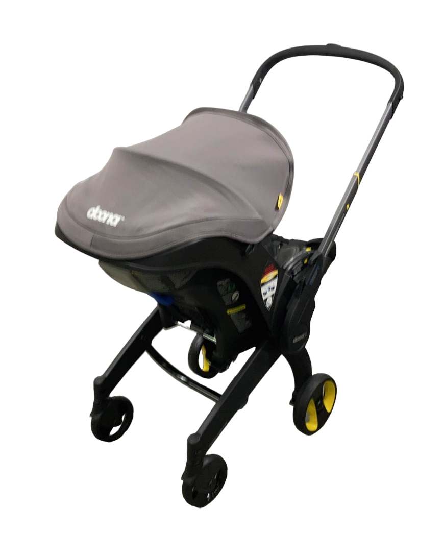 Doona Infant Car Seat & Stroller Combo, 2022, Grey Hound