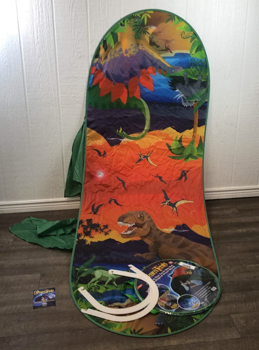 used Dream Tents Pop Up Bed Tent, Dinosaur Island