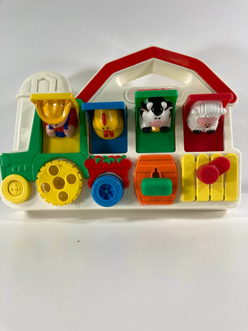 secondhand Fisher Price Vintage Pop Up Pals Barn