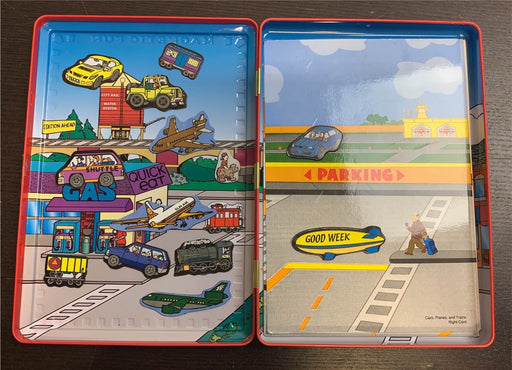 secondhand Lee Publications Magnetic Fun, Cars Planes And Trains