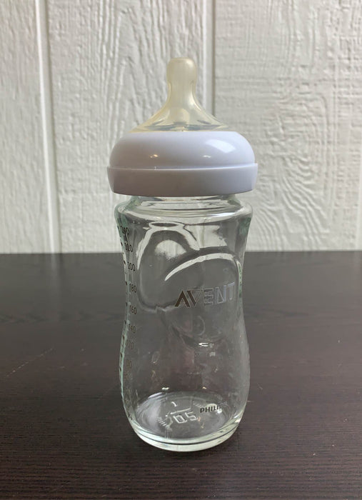 used Philips Avent Natural Glass Bottle, 8 Ounce