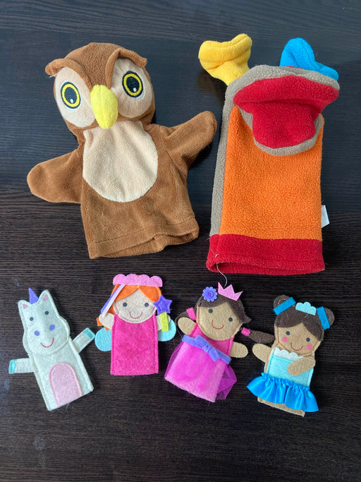 used BUNDLE Hand Puppets