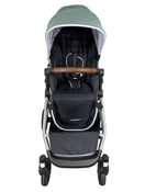 secondhand Mockingbird Single to Double Stroller, 2023, Silver with Penny Leather, Windowpane, Sage