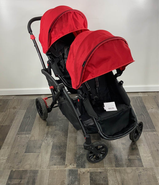 contours double stroller red and black Contours Options Stroller, 2015