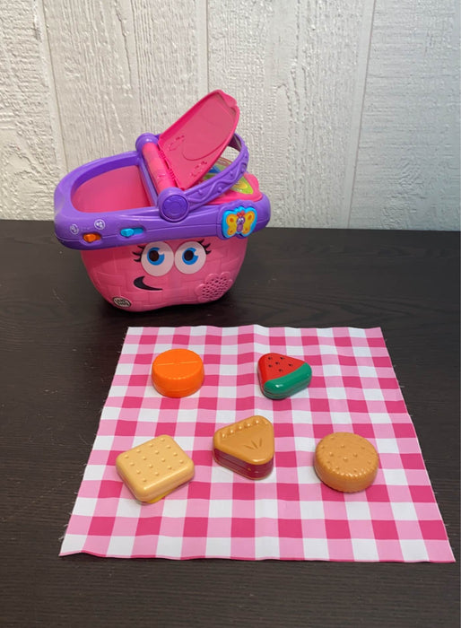 secondhand Leap Frog Shapes And Sharing Picnic Basket