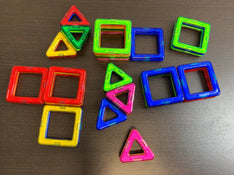 used Magnetic tile set