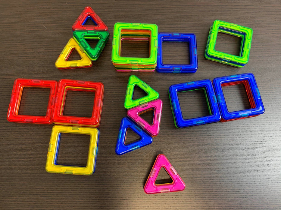 used Magnetic tile set