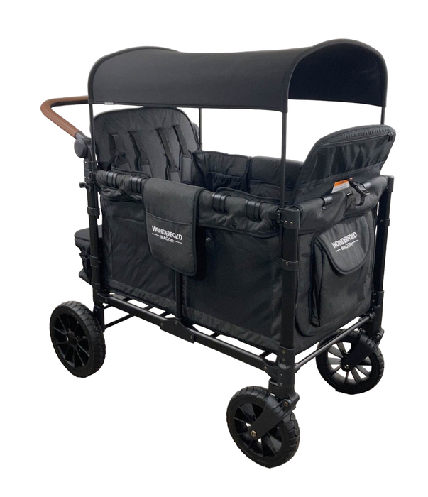 used Wonderfold W4 Luxe Quad Stroller Wagon