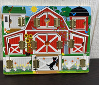 used Melissa & Doug Wooden Magnet Hide And Seek Farm