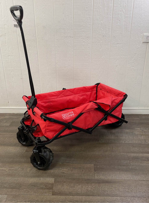 used Creative Outdoor Distributor All Terrain Folding Wagon