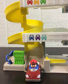 used Fisher Price Little People Helpful Neighbors Wheelie Garage