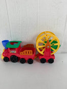 used Little People Zoo Talkers Animal Sounds Train Engine & Ferris Wheel