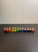 used Montessori Wooden Toys, Peg People