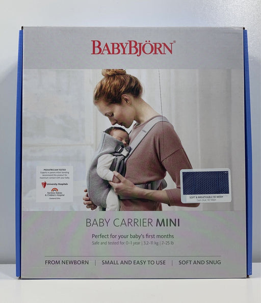 used BabyBjorn Baby Carrier Mini, - Soft & Breathable 3D Mesh