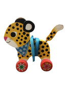 secondhand DJECO Otto Koala Pull Toy, Leopard