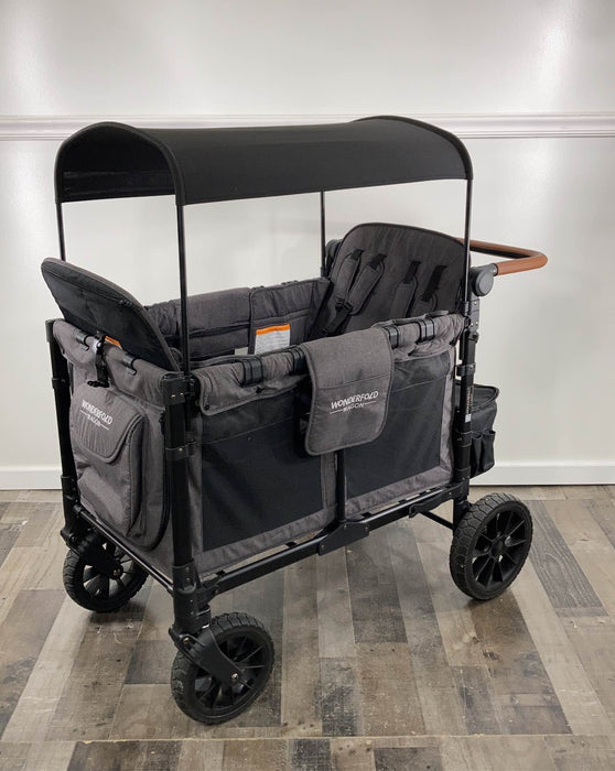 used Wonderfold Wonderfold W4 Luxe Quad Stroller Wagon