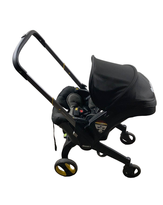 used Doona Infant Car Seat & Stroller Combo, 2022, Nitro Black