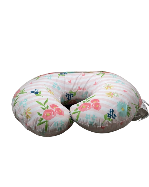 Shop Boppy Nursing and Infant Support Pillow, Pink Floral Stripe at GoodBuy Gear