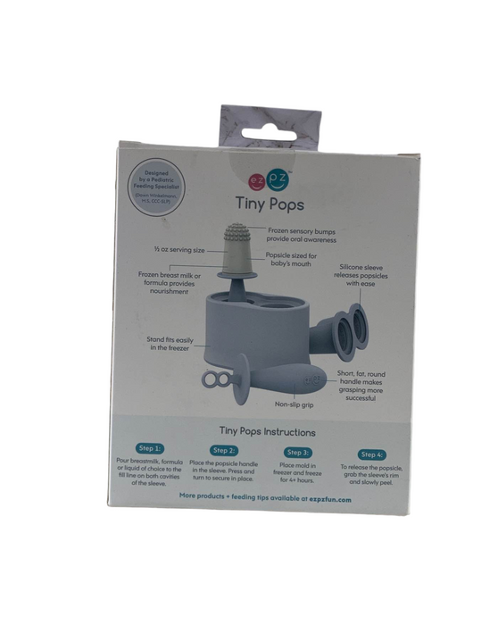 ezpz Tiny Pops Mold, Pewter