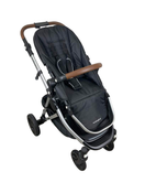 used Mockingbird Single Stroller, 2023, Black, Windowpane, Silver With Penny Leather