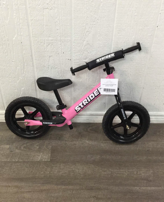 Shop Strider Balance Bike 12 Sport, Pink at GoodBuy Gear