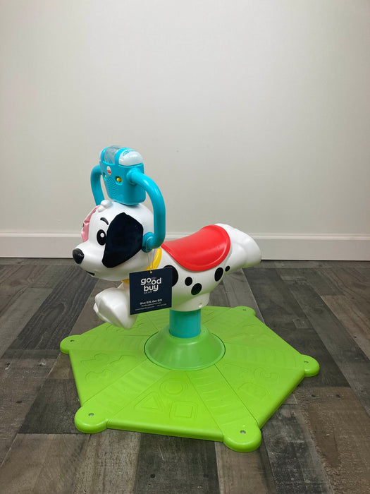 secondhand Fisher Price Laugh & Learn Smart Bounce & Spin