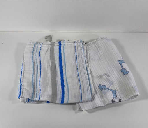 used Aden + Anais Cotton Muslin Swaddle Bundle