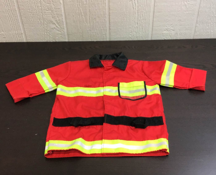 used Melissa & Doug Fire Chief Role Play Costume Set