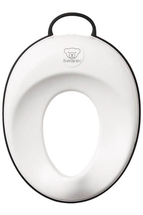 Shop BabyBjorn Toilet Training Seat, White/Black at GoodBuy Gear